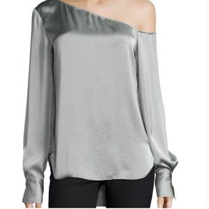 Theory Ulrika 2 Shell, Asymmetric Off-The-Shoulder